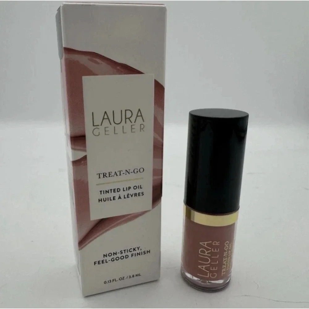 LAURA GELLER TREAT-N-GO TINTED LIP OIL VICTORY LAP 0.13oz / 3.8ml TINT & TREAT